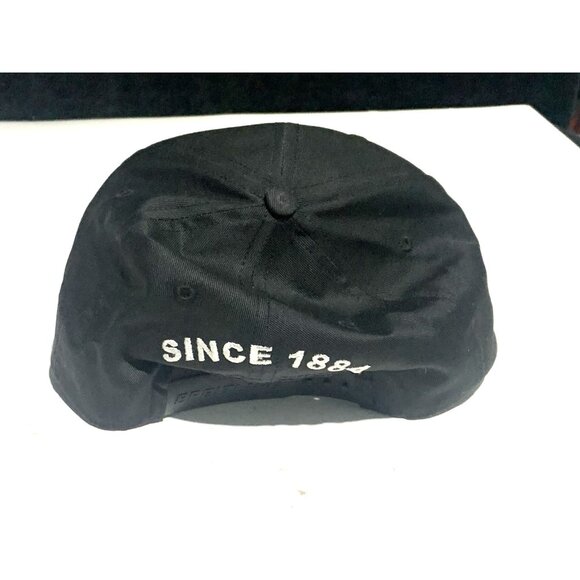 Breitling Pilot's Cap Men's Hat Swiss Chronographs Black Gold With Original Box - Picture 10 of 12